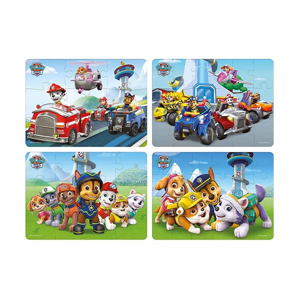 Paw Patrol 4 In 1 Jigsaw Puzzles (70302)