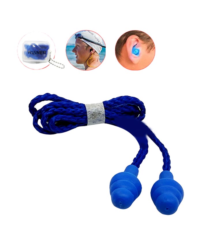 Swimming Ear Plugs, Blue