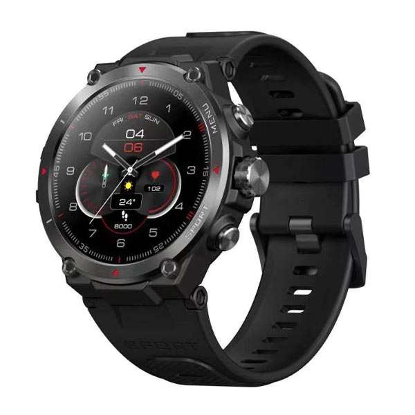 Zeblaze Stratos 2 Amoled Display Gps Smartwatch, Meteorite Black