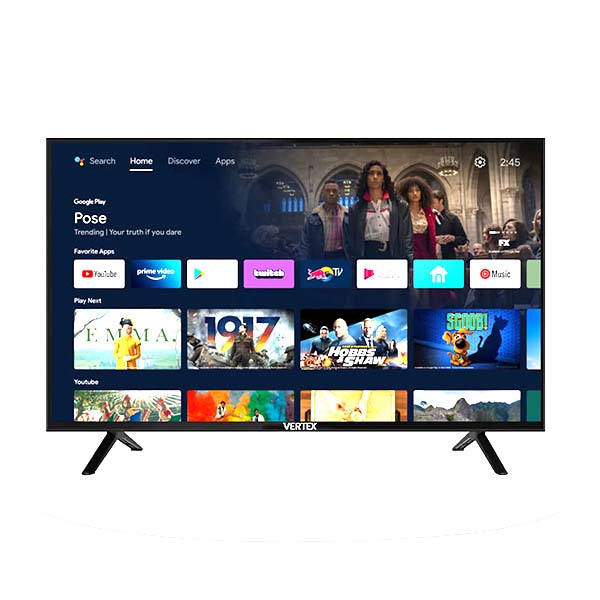 Vertex Frameless Smart TV, 32 inches