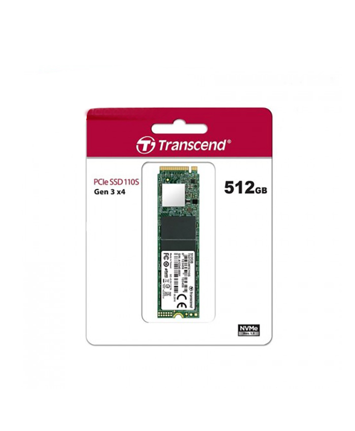 Transcend 110S 512GB M.2 2280 (M-Key) PCIe Gen3x4 SSD