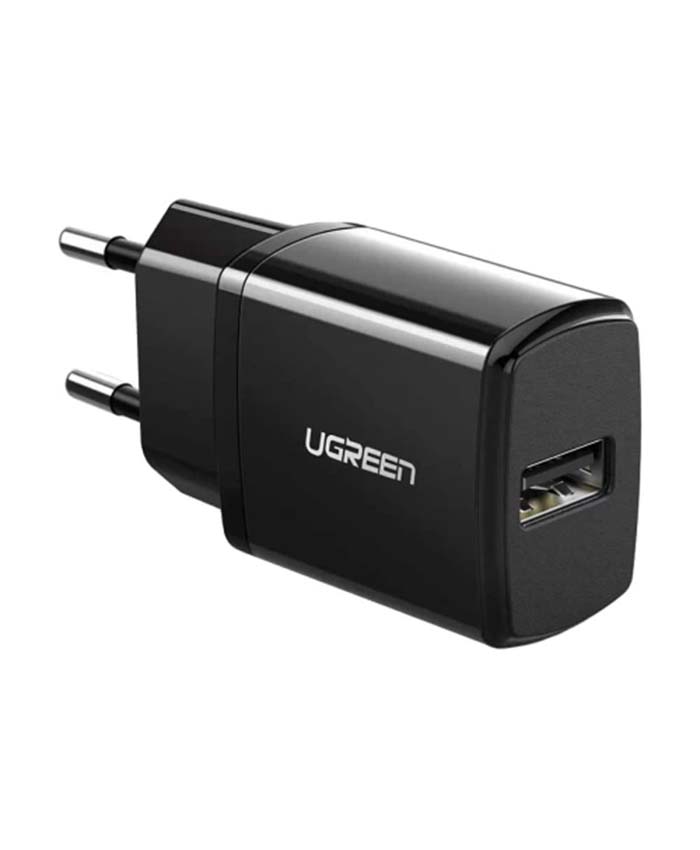 Ugreen ED011 USB Black Wall Charger, 50459