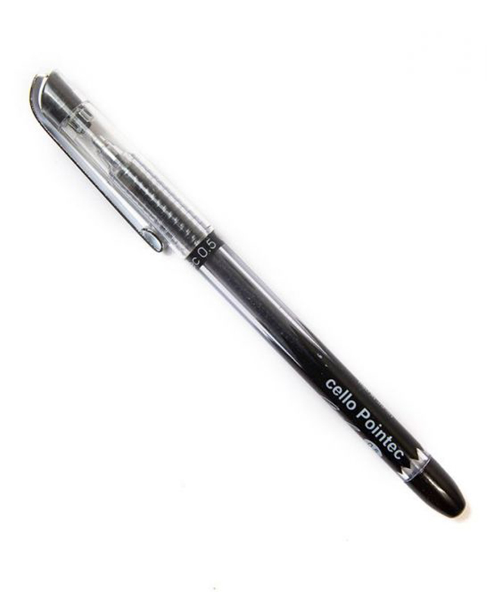 Cello pointec gel pen black Clearance