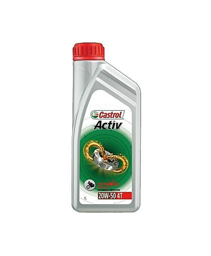 Castrol Activ Motorbike 4T 20W50 Mineral Oil, 1 Liter