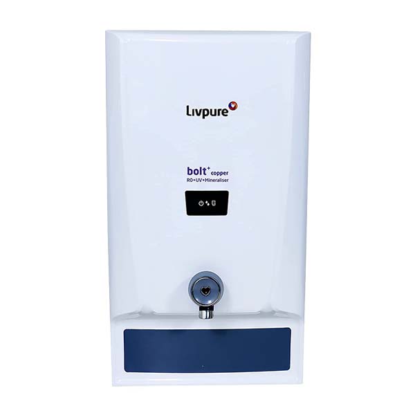 Livpure Bolt Plus Copper (RO+UV+Mineraliser) Water Purifier