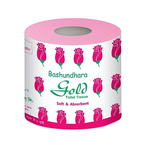 Bashundhara Toilet Tissue, Gold