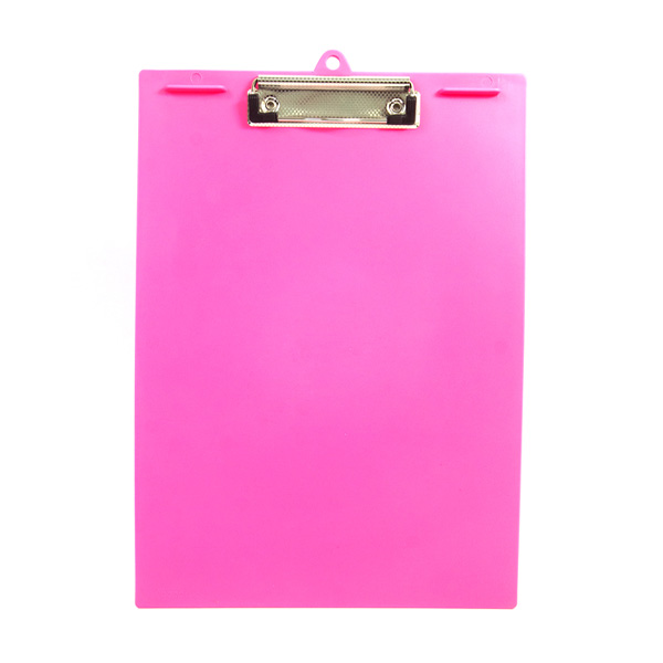 Good Luck Clip Board, A4, Plastic, Assorted Color