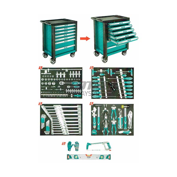 Total 162 Pcs Tool Chest Set Thptcs71621 Total 162 Pcs Tool Chest Set Thptcs71621