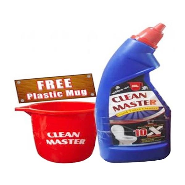 Clean Master Toilet Cleaner, 500ml (Plastic Mug Free)