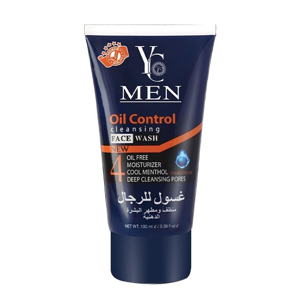 YC Men Oil Control Cleansing Face Wash, 100ml